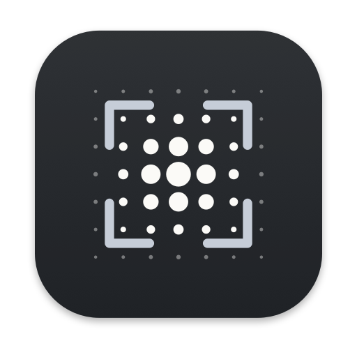 The Subtextual Capture app icon: four corner brackets around a dotted mark.